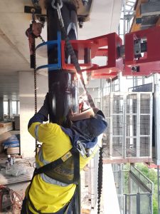 tower crane tie