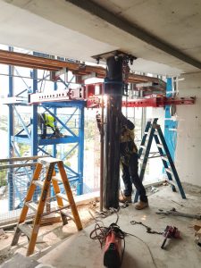 tower crane tie