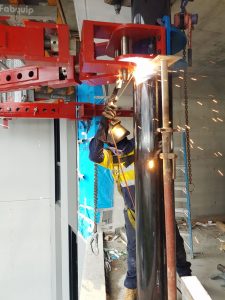 tower crane tie