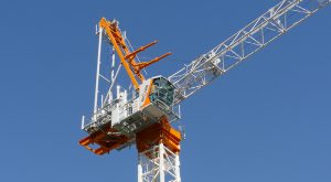 luffing crane construction